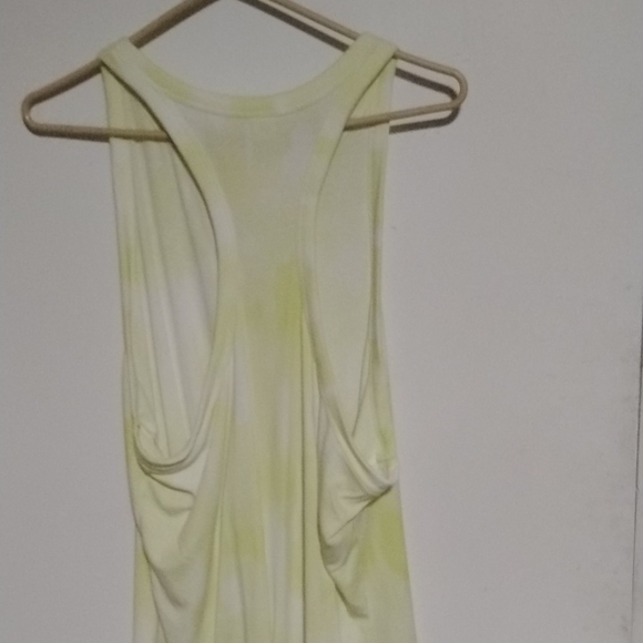 Old Navy Yellow and Green Tank Top - Picture 3 of 3